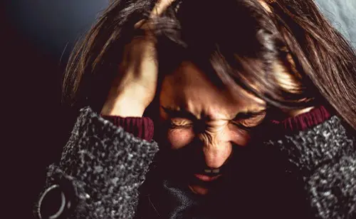 Stressed Out Woman